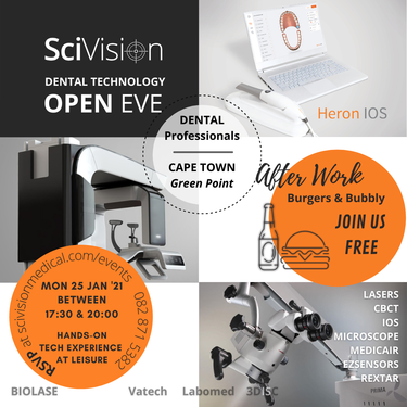 SciVision Dental Technology Open Eve - Cape Town